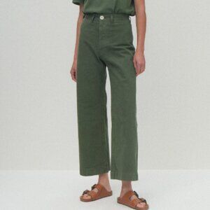 NWT Jesse Kamm Sailor Pants in Olive (Sz 6)